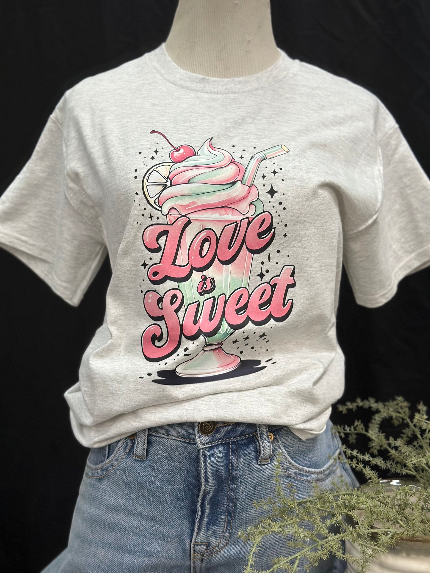 Love Is Sweet Graphic T-Shirt