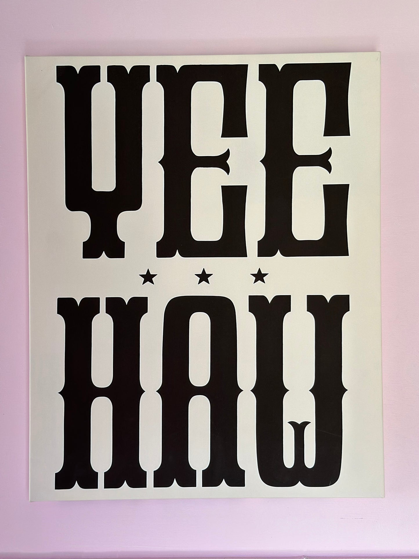 16”x20” Yee Haw Canvas Print