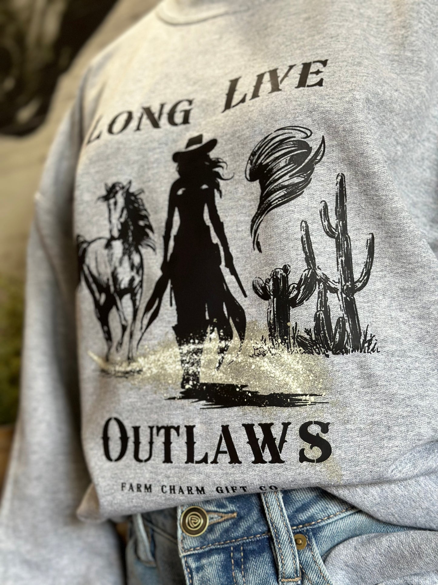 Long Live Outlaws Brand Sweatshirt