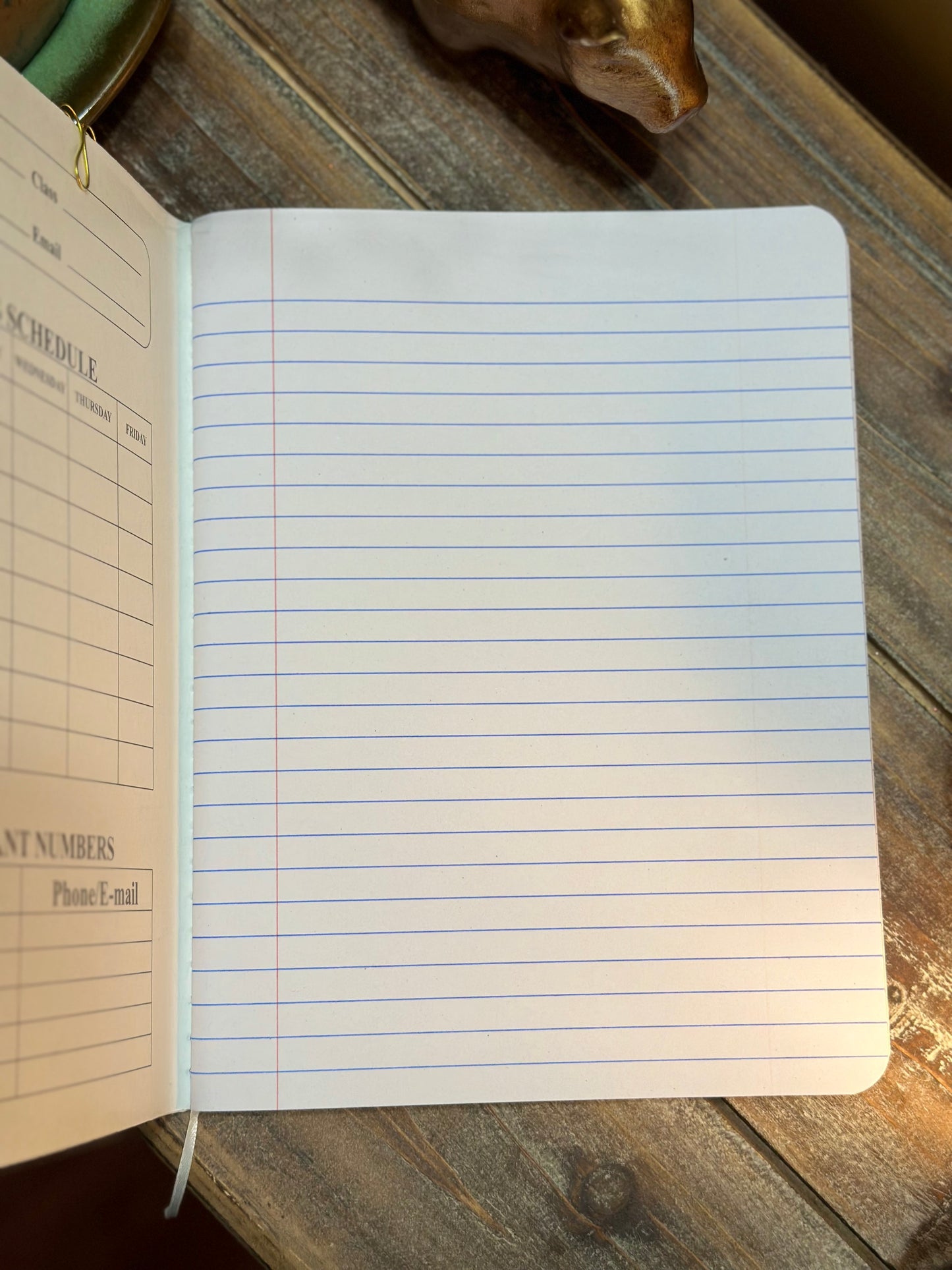 “Baking Is My Love Language” (Donuts) Handcrafted Notebook