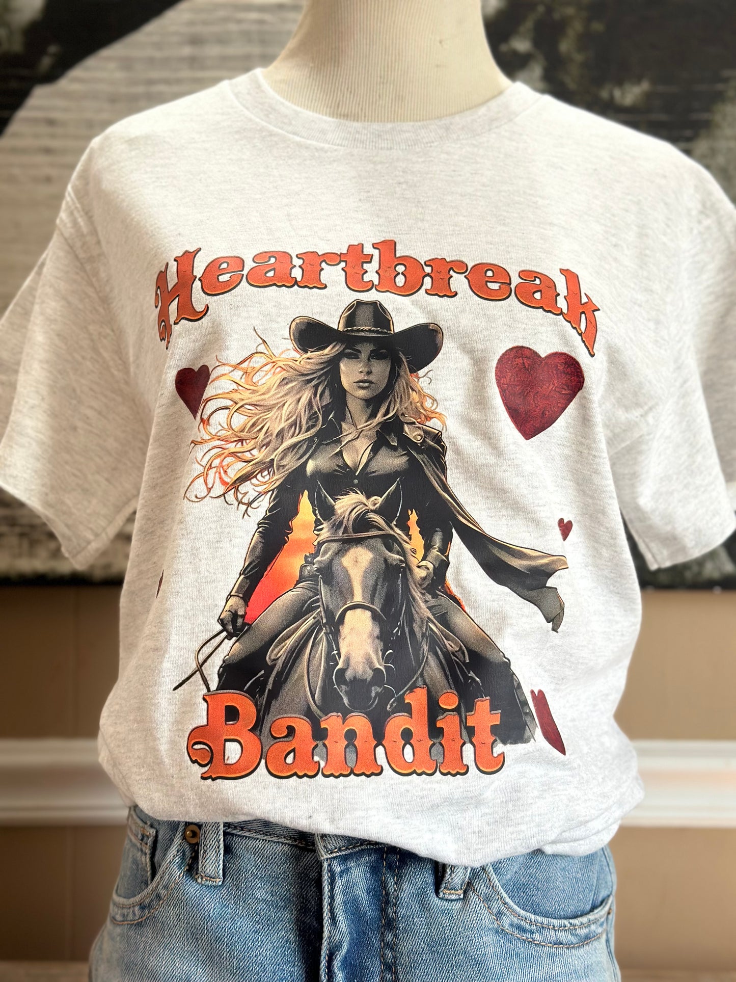 Heartbreak Bandit Graphic T-Shirt