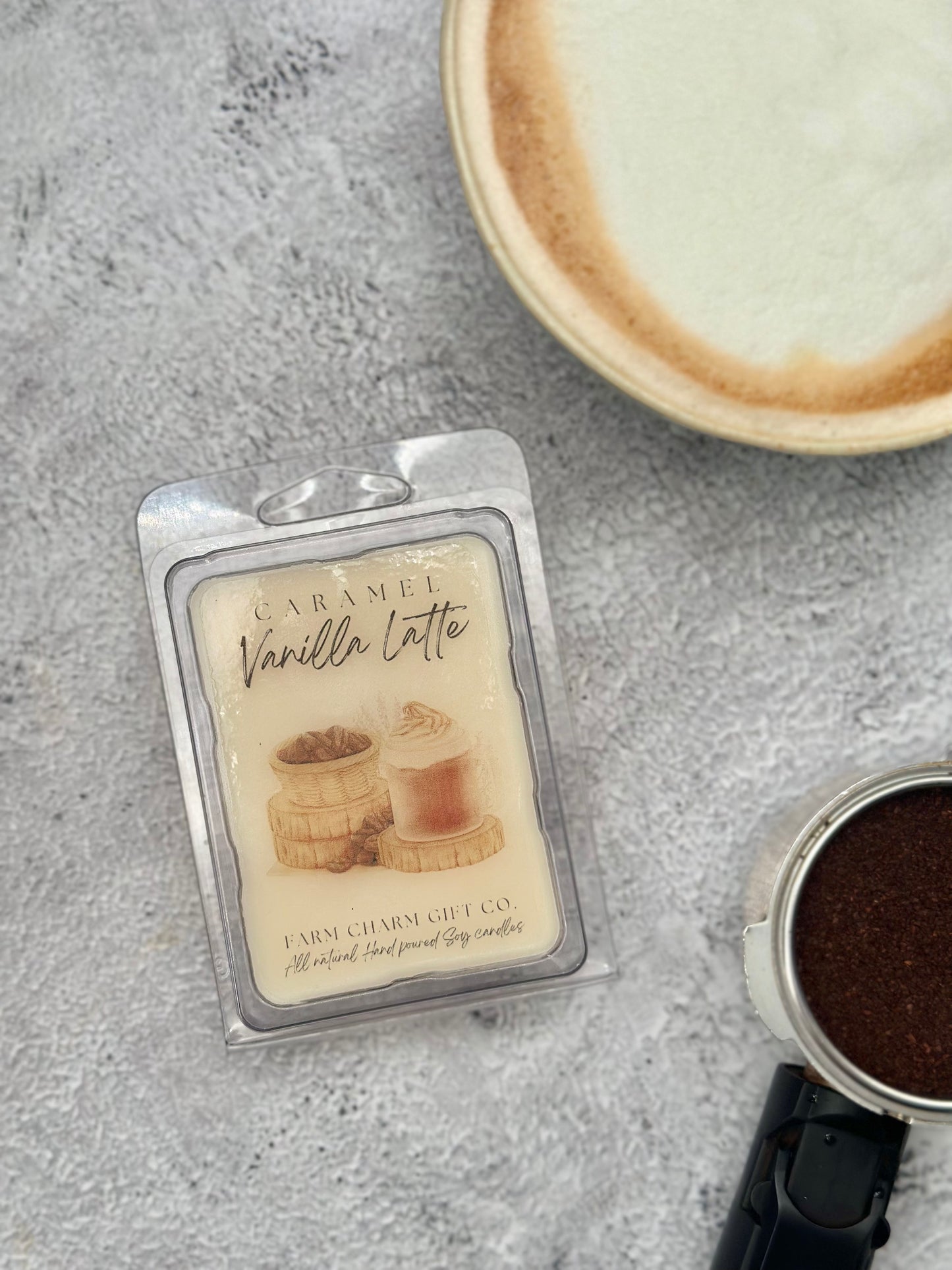 CARAMEL VANILLA LATTE SOY MELT