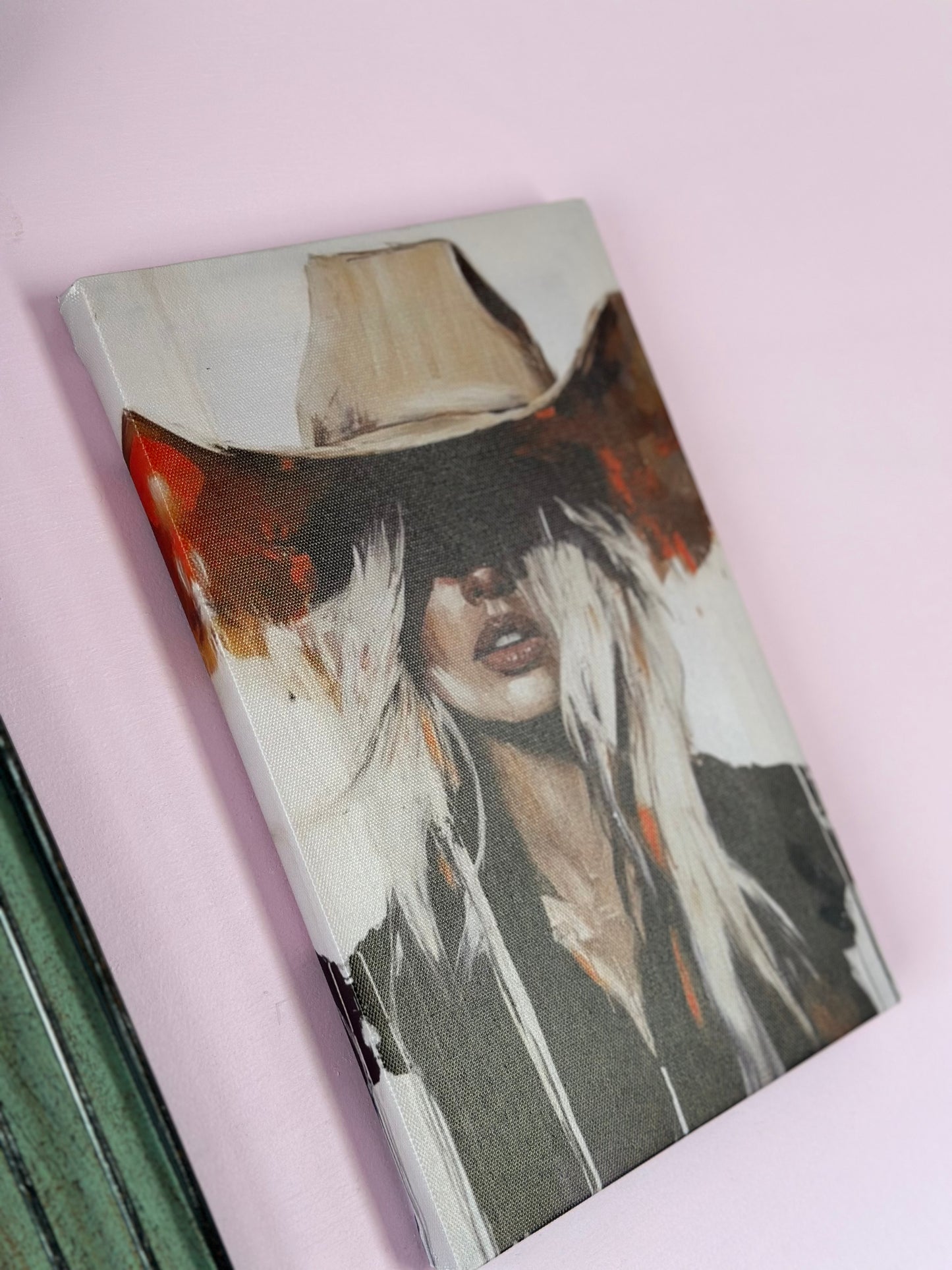 8”x12” Sexy Cowgirl 3.0 Canvas Print