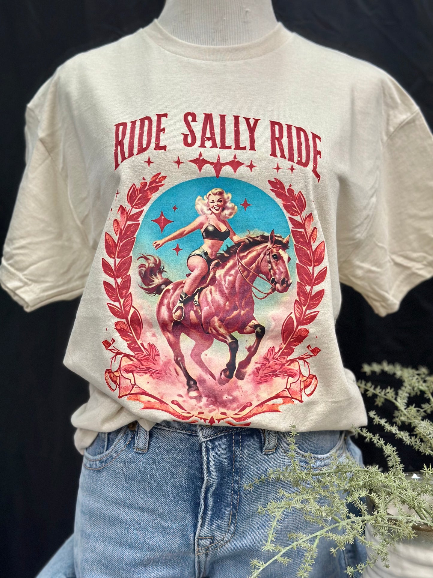 Ride Sally Ride Graphic T-Shirt