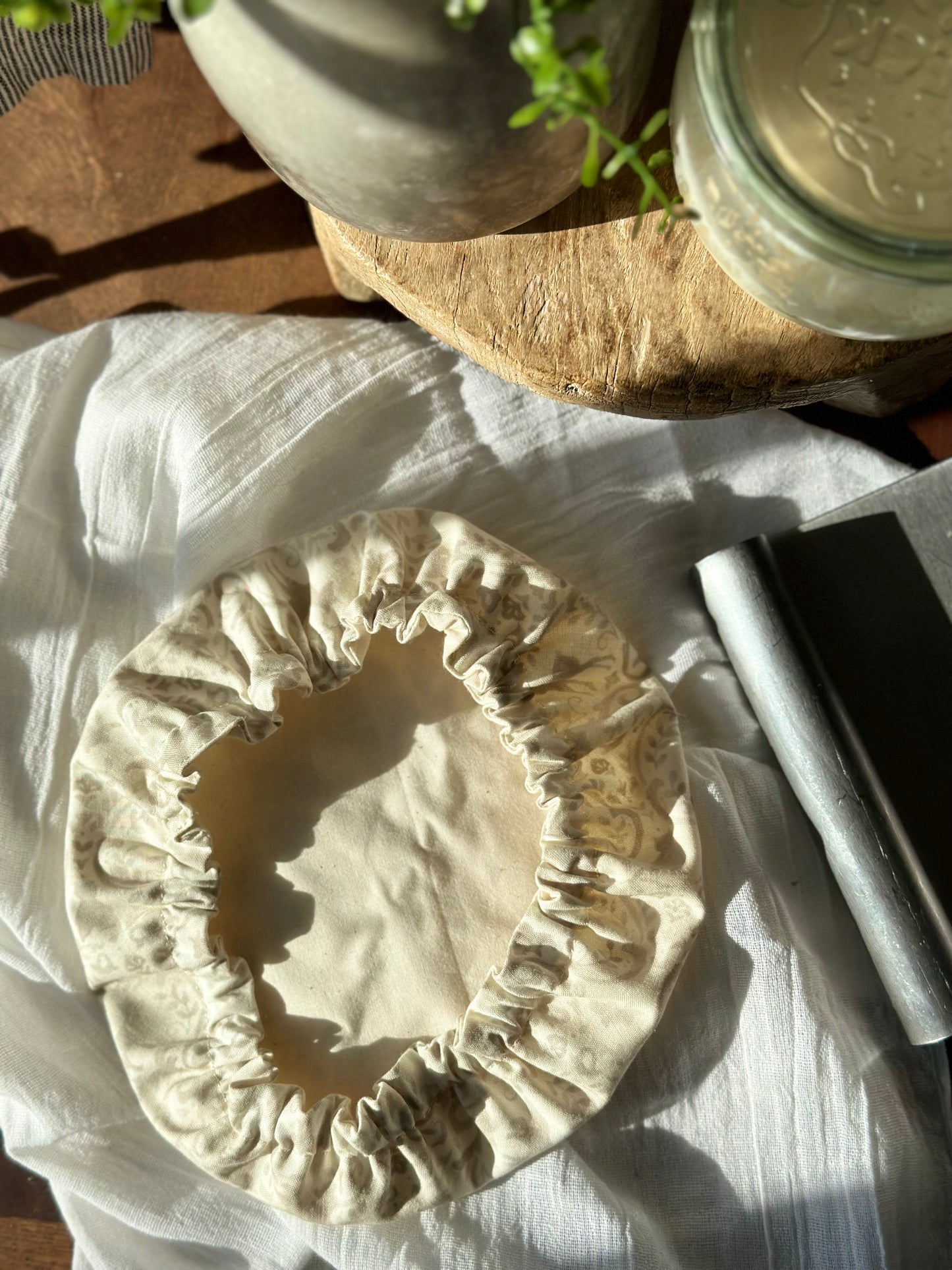Farmhouse Chic Bowl Cover