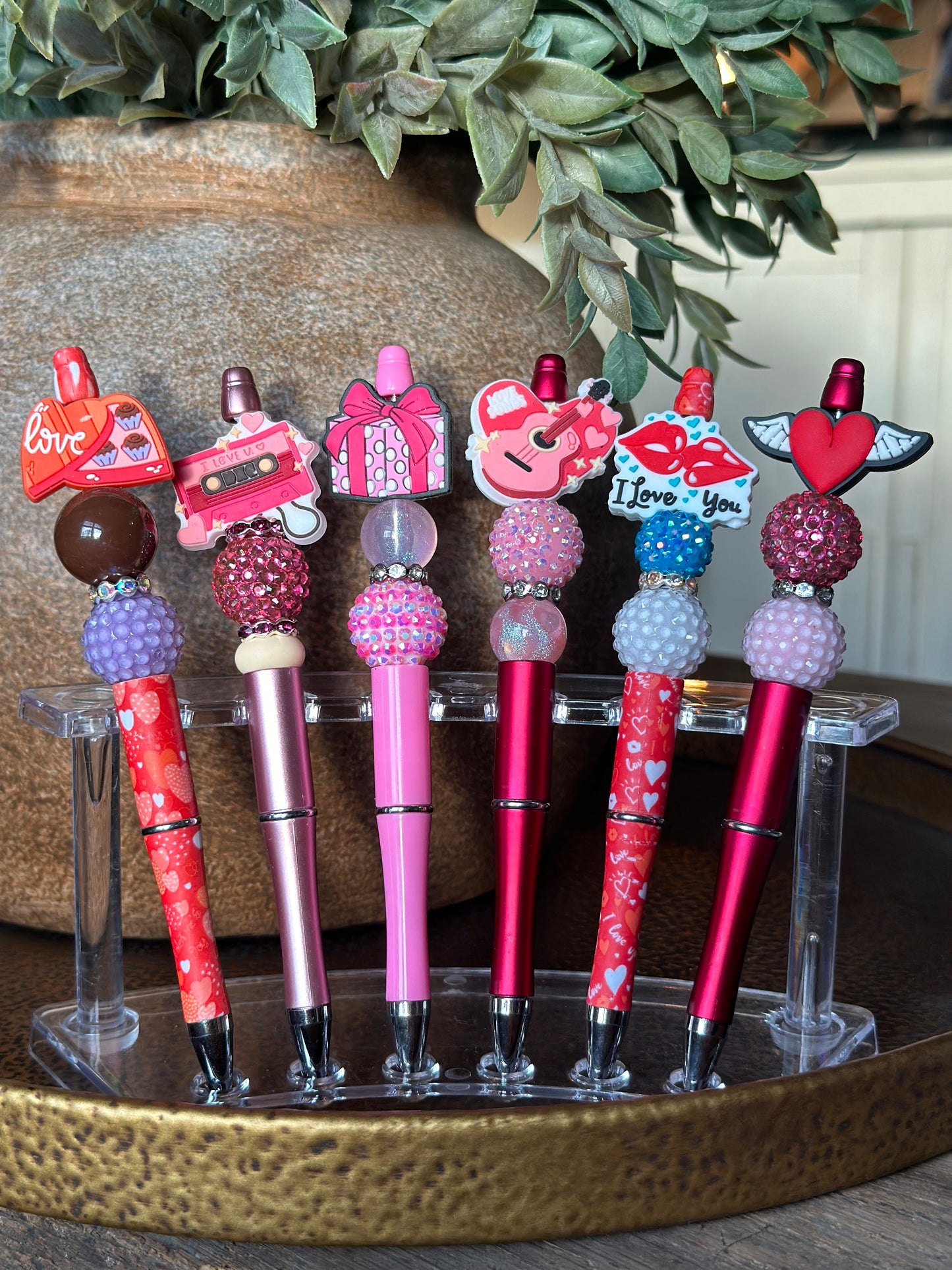 Valentine’s Bead Pens
