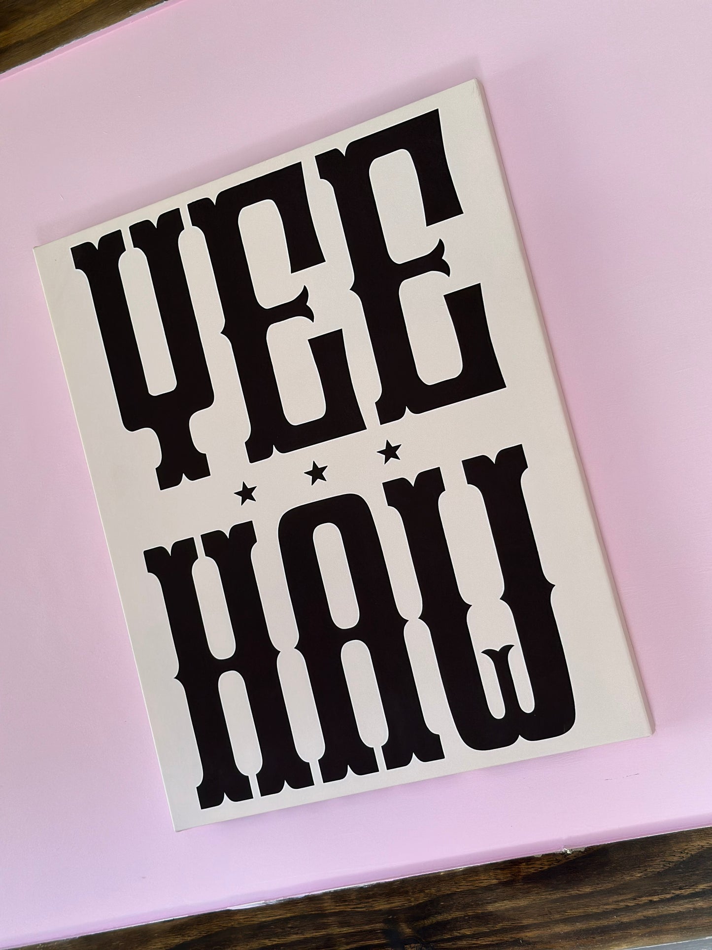 16”x20” Yee Haw Canvas Print