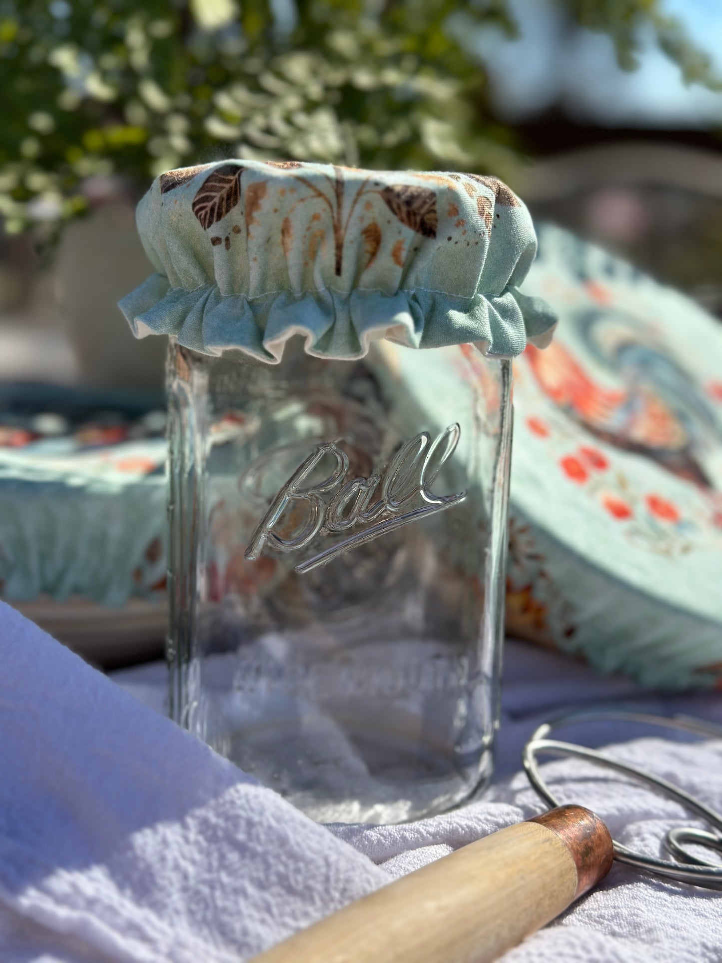 Sunflower Jar Cover (Wide Mouth)