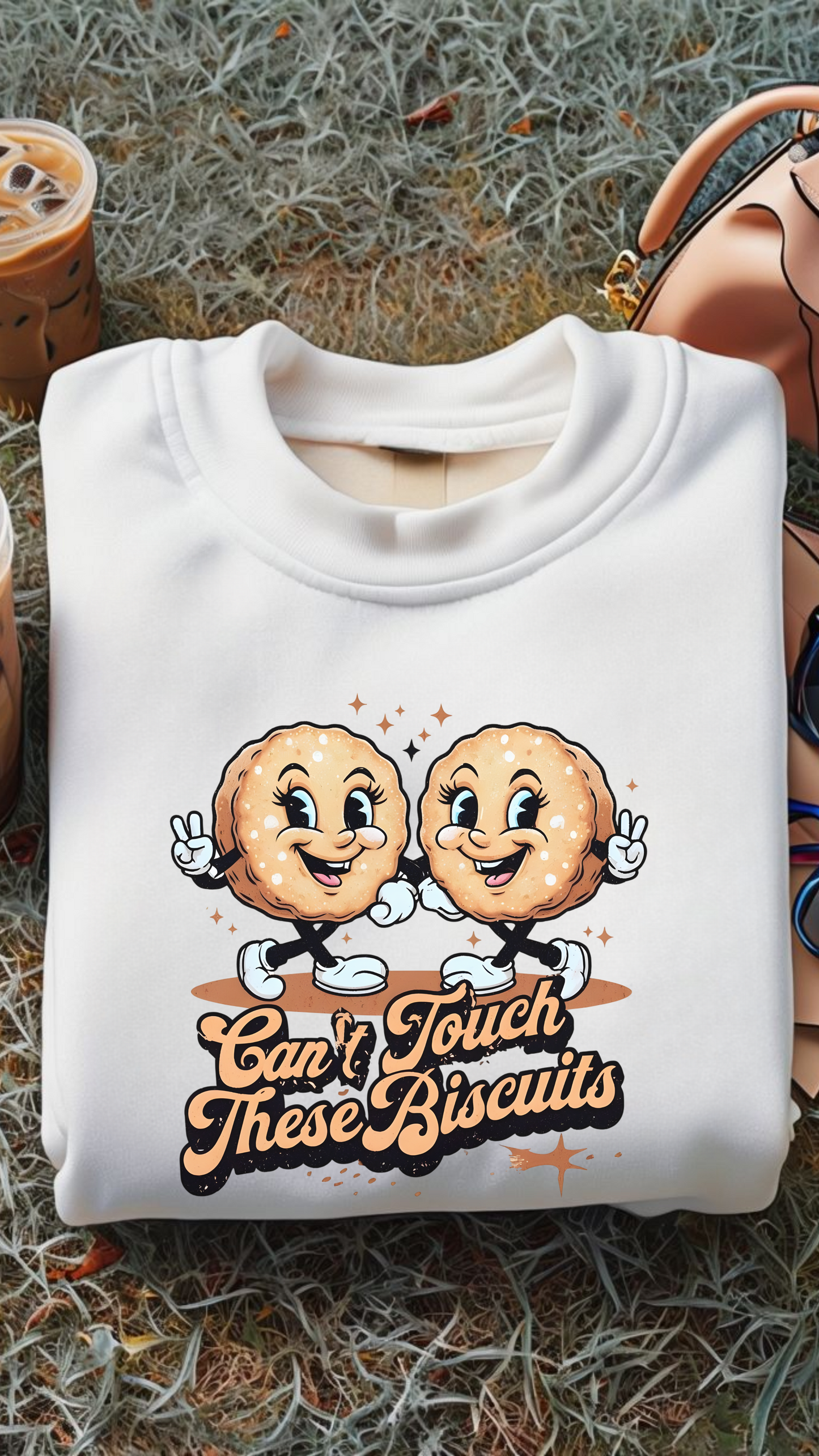 Can't Touch These Biscuits DTF Print