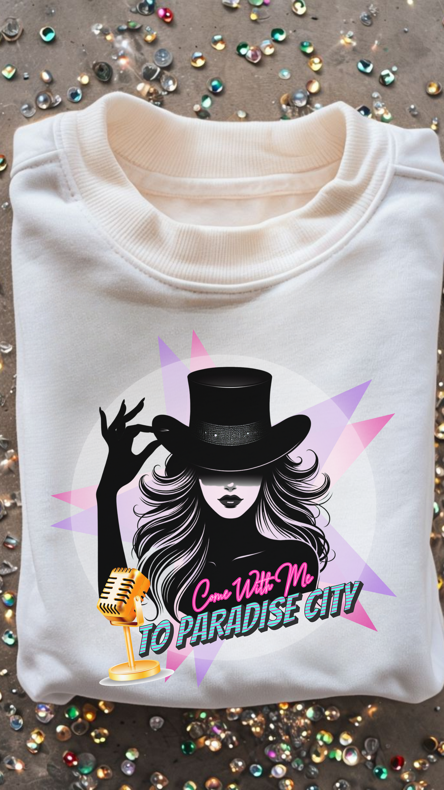 Come With Me To Paradise City DTF Print