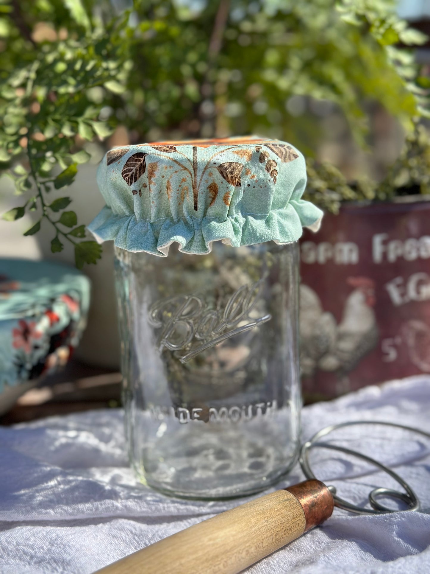 Sunflower Jar Cover (Wide Mouth)
