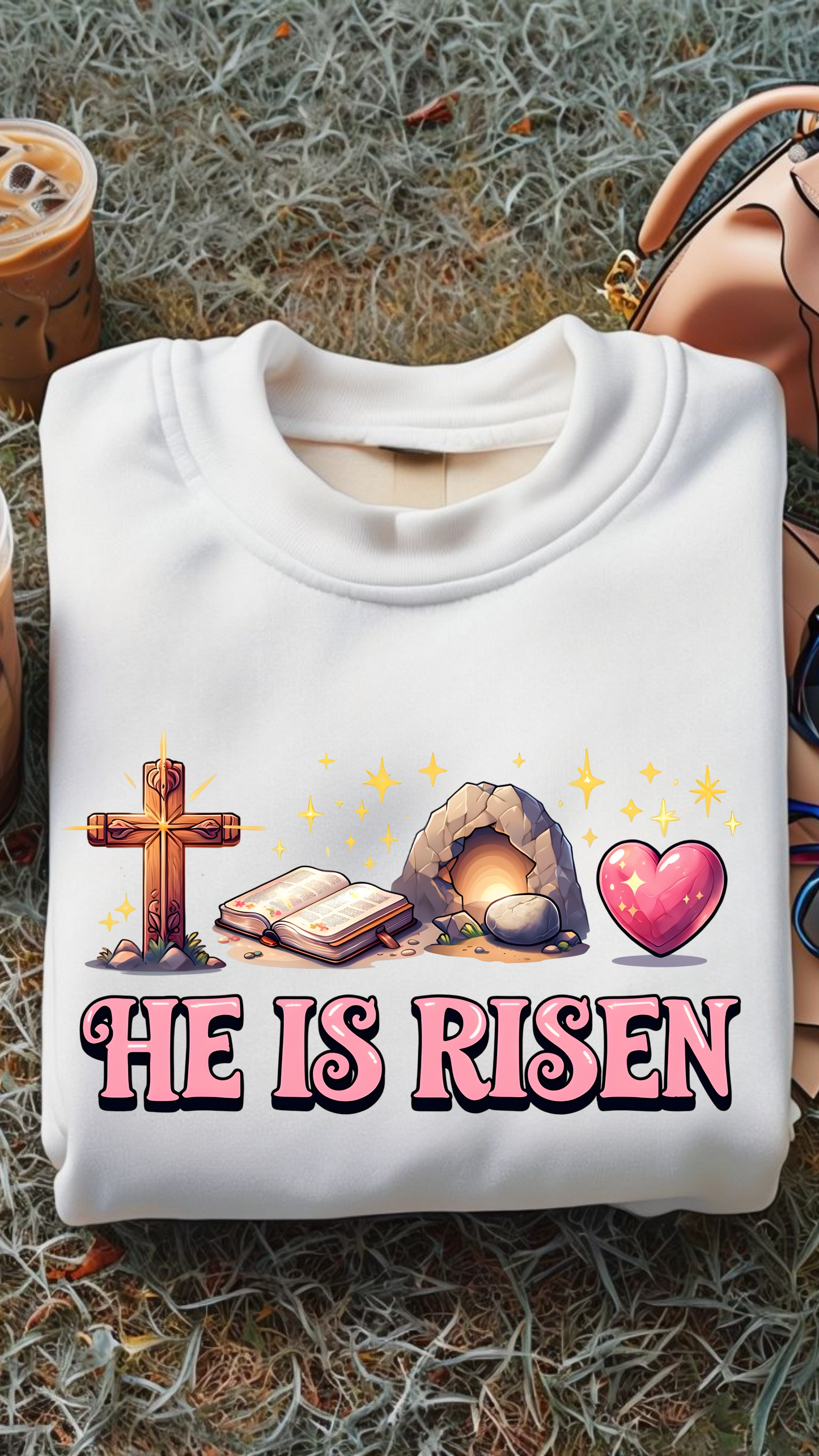 He Is Risen DTF Print