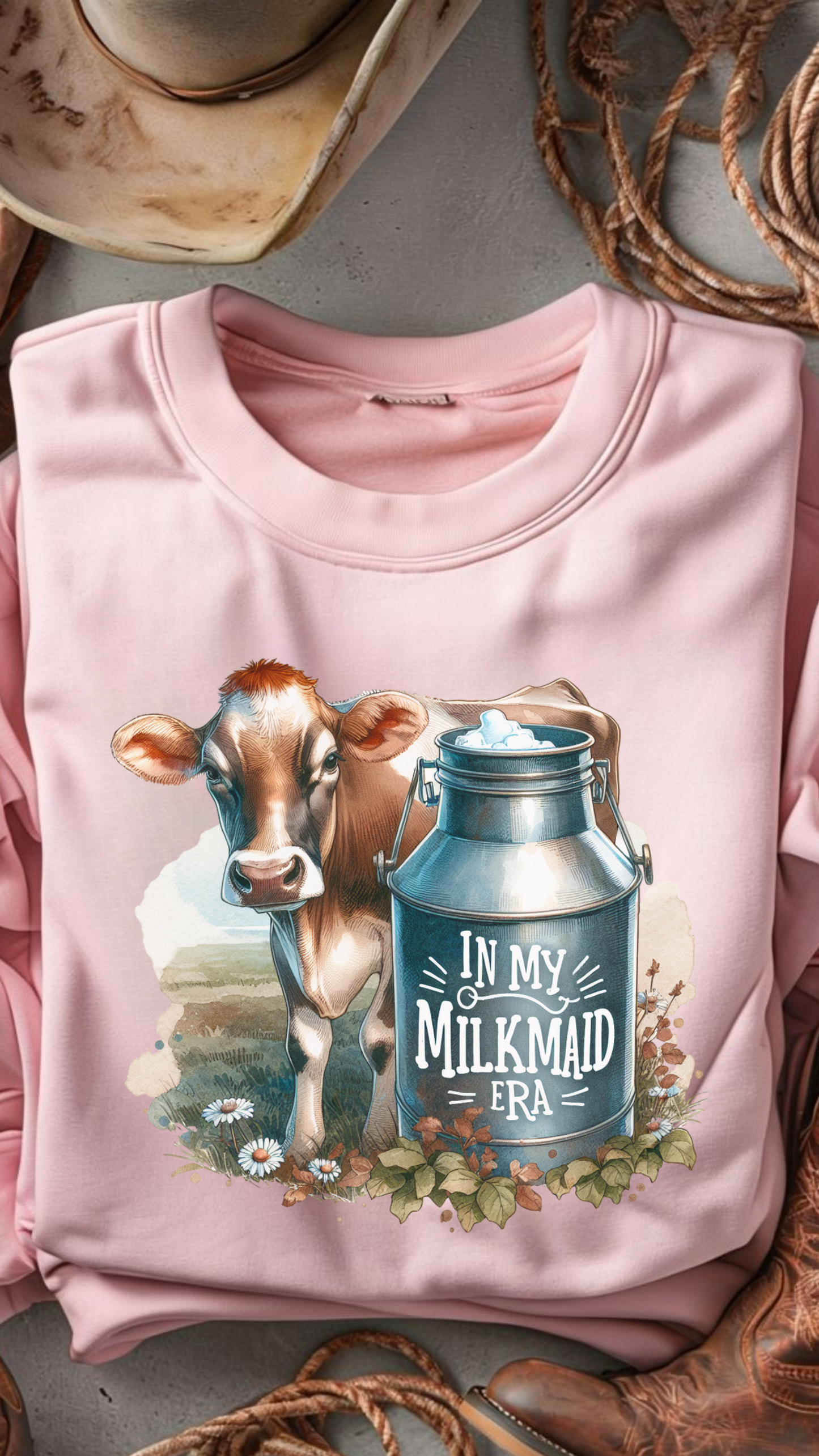 In My Milkmaid Era DTF Print