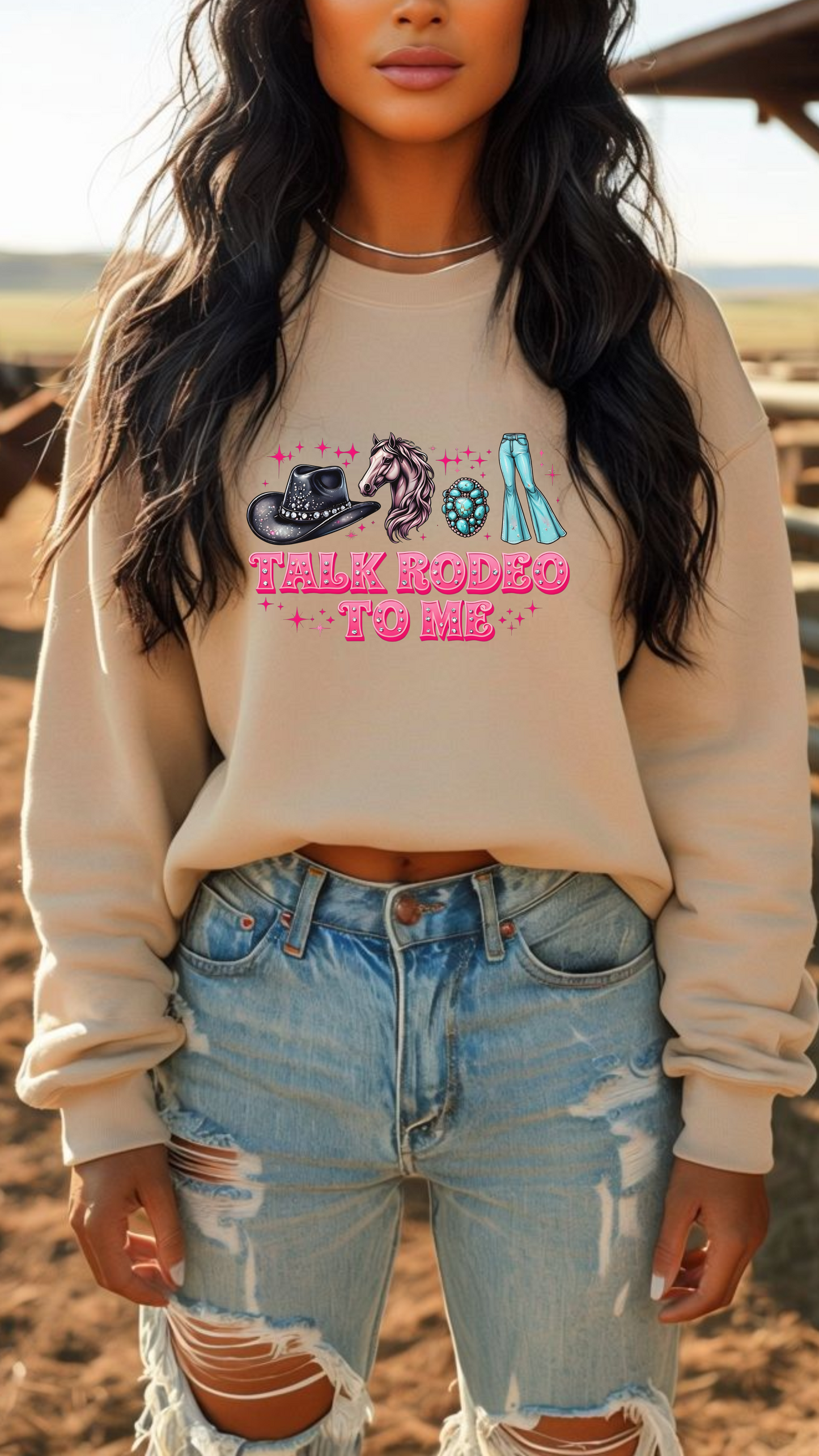 Talk Rodeo To Me DTF Print