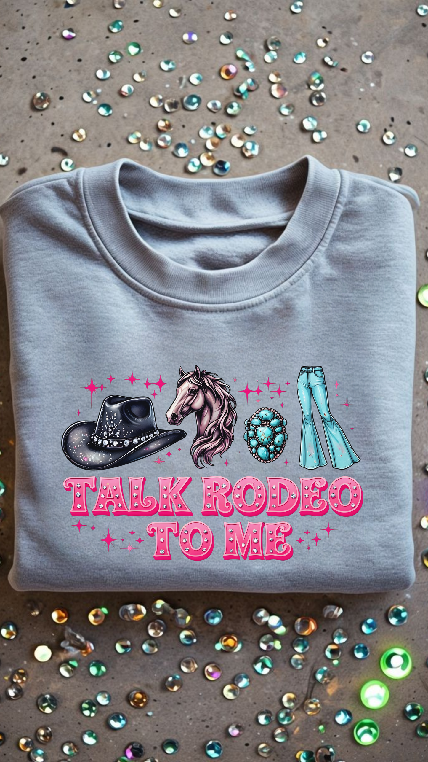 Talk Rodeo To Me DTF Print