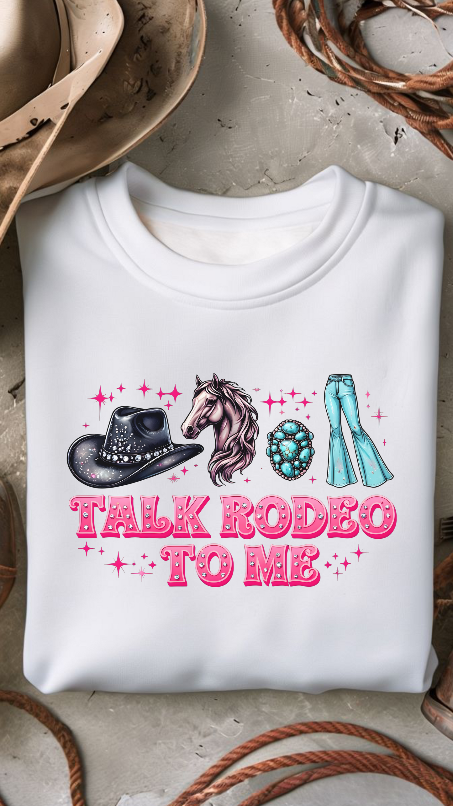 Talk Rodeo To Me DTF Print