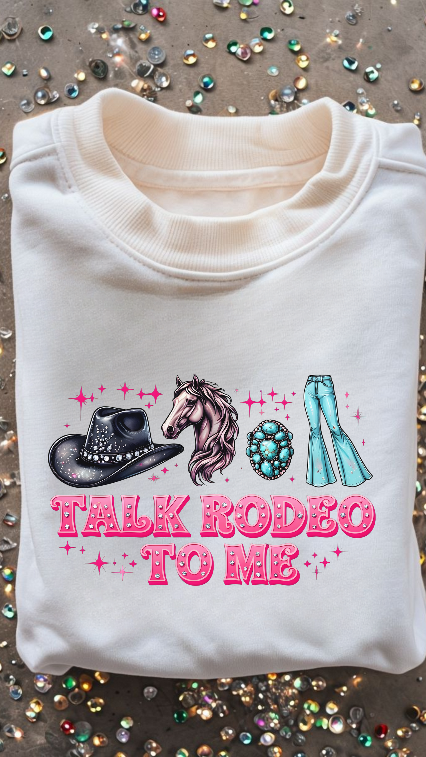 Talk Rodeo To Me DTF Print