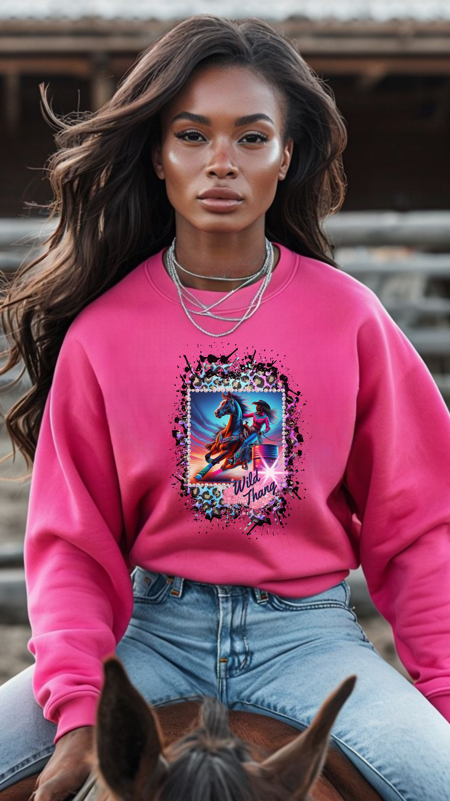Wild Thang Name DTF Print