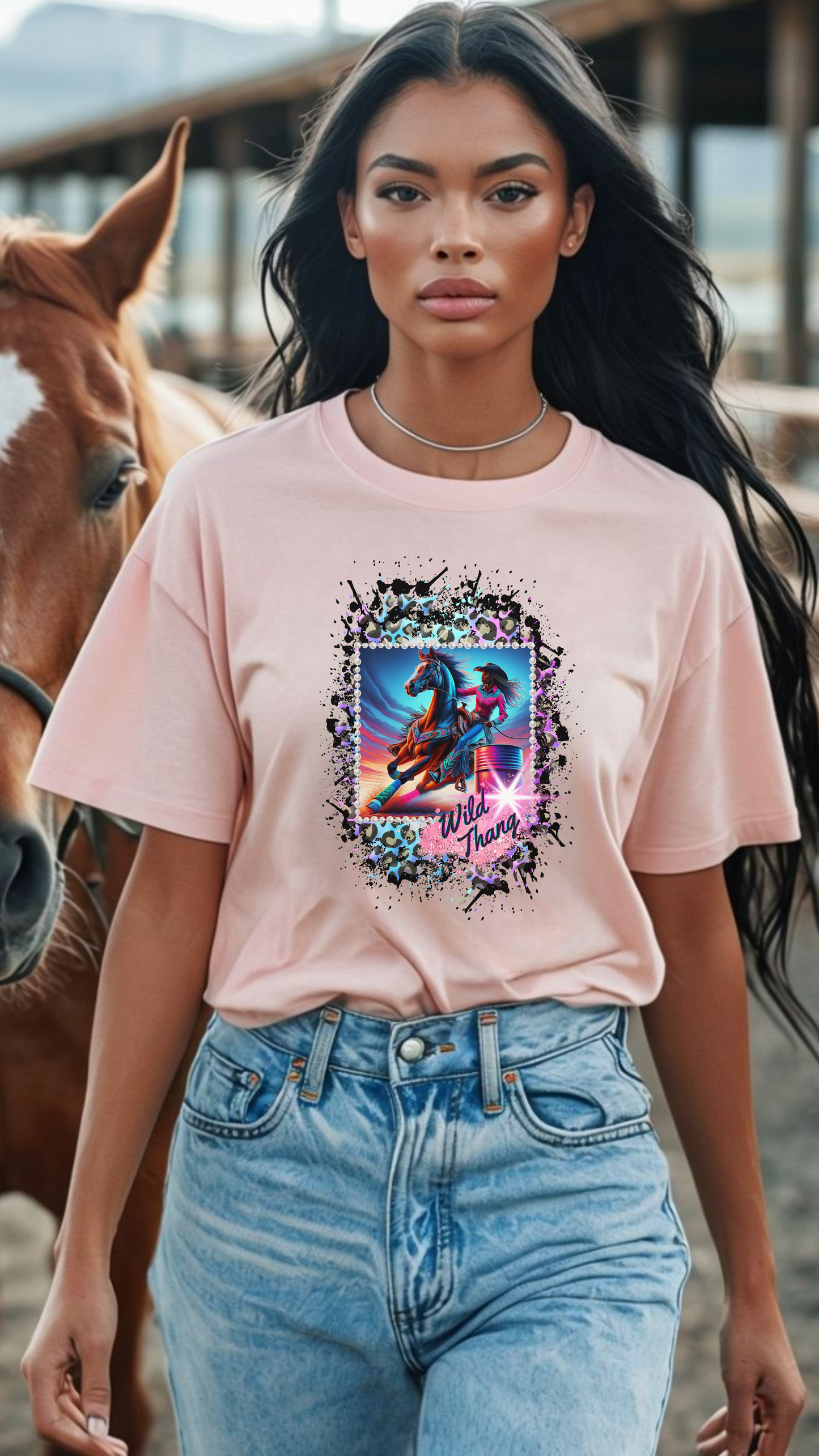 Wild Thang Name DTF Print