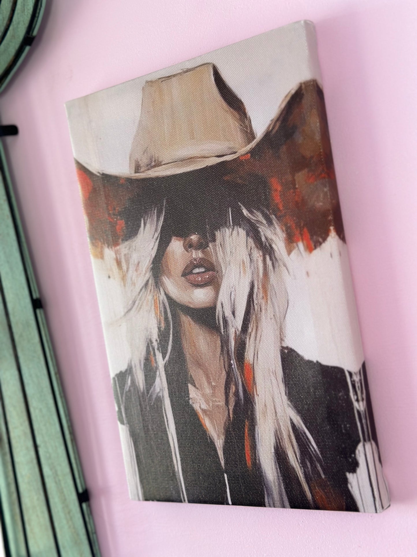 8”x12” Sexy Cowgirl 3.0 Canvas Print