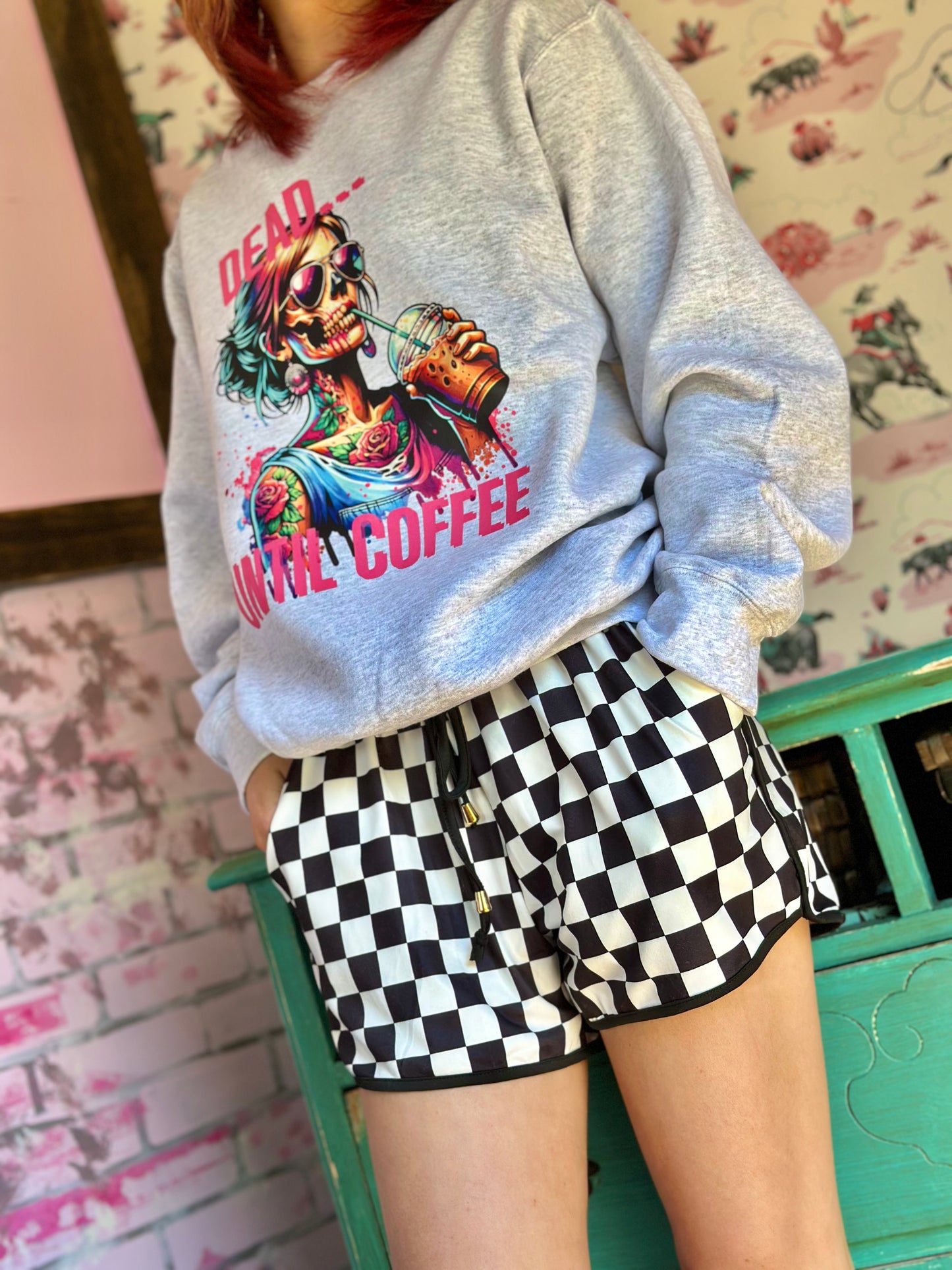 Dead… Until Coffee Sweatshirt