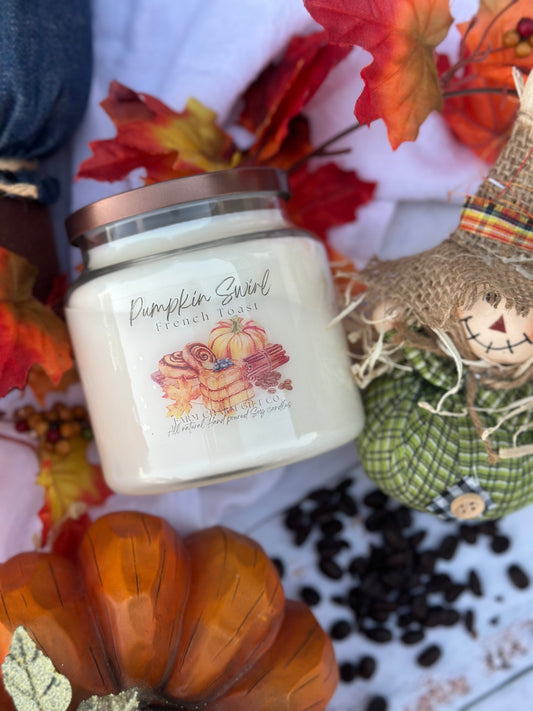 Pumpkin Swirl French Toast Natural Soy Candle