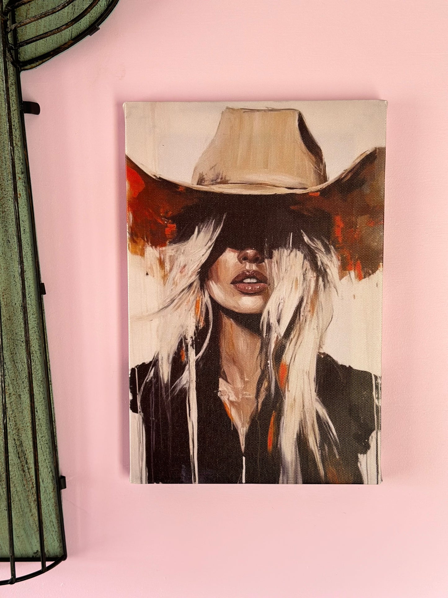 8”x12” Sexy Cowgirl 3.0 Canvas Print