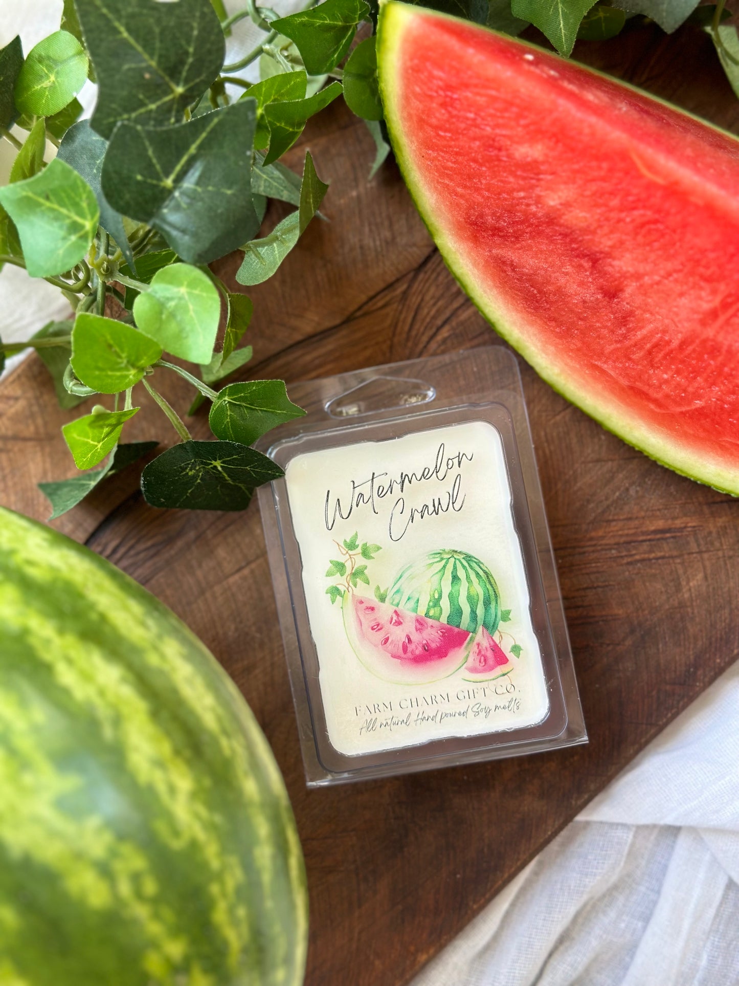 Watermelon Crawl Natural Soy Melt