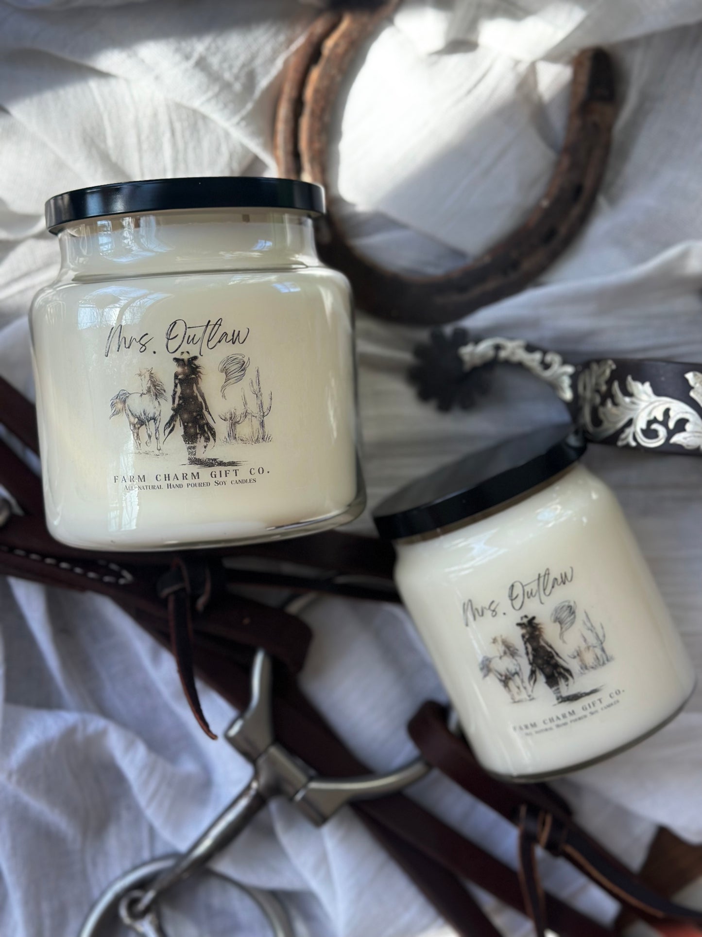 Mrs. Outlaw Natural Soy Candle