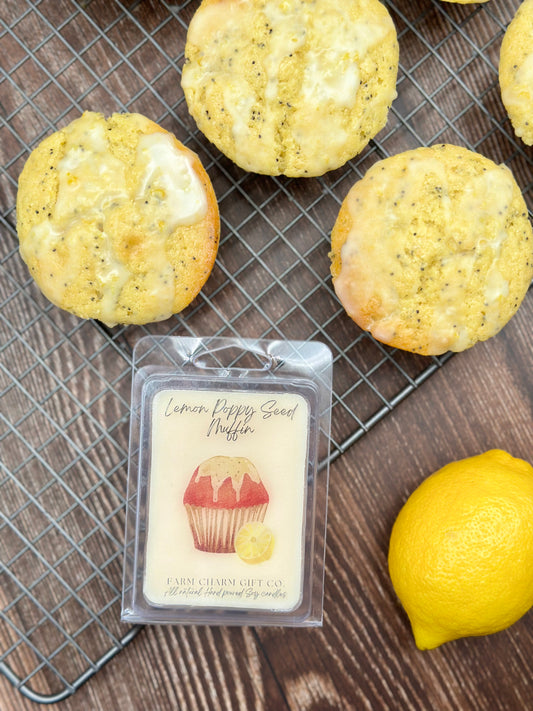 Lemon Poppy Seed Muffin Natural Soy Melt