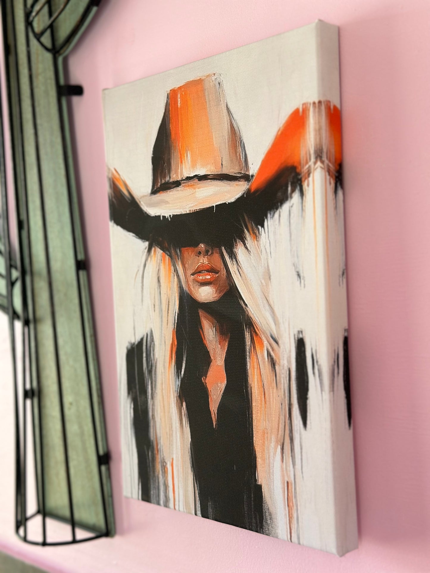 8”x12” Sexy Cowgirl 2.0 Canvas Print