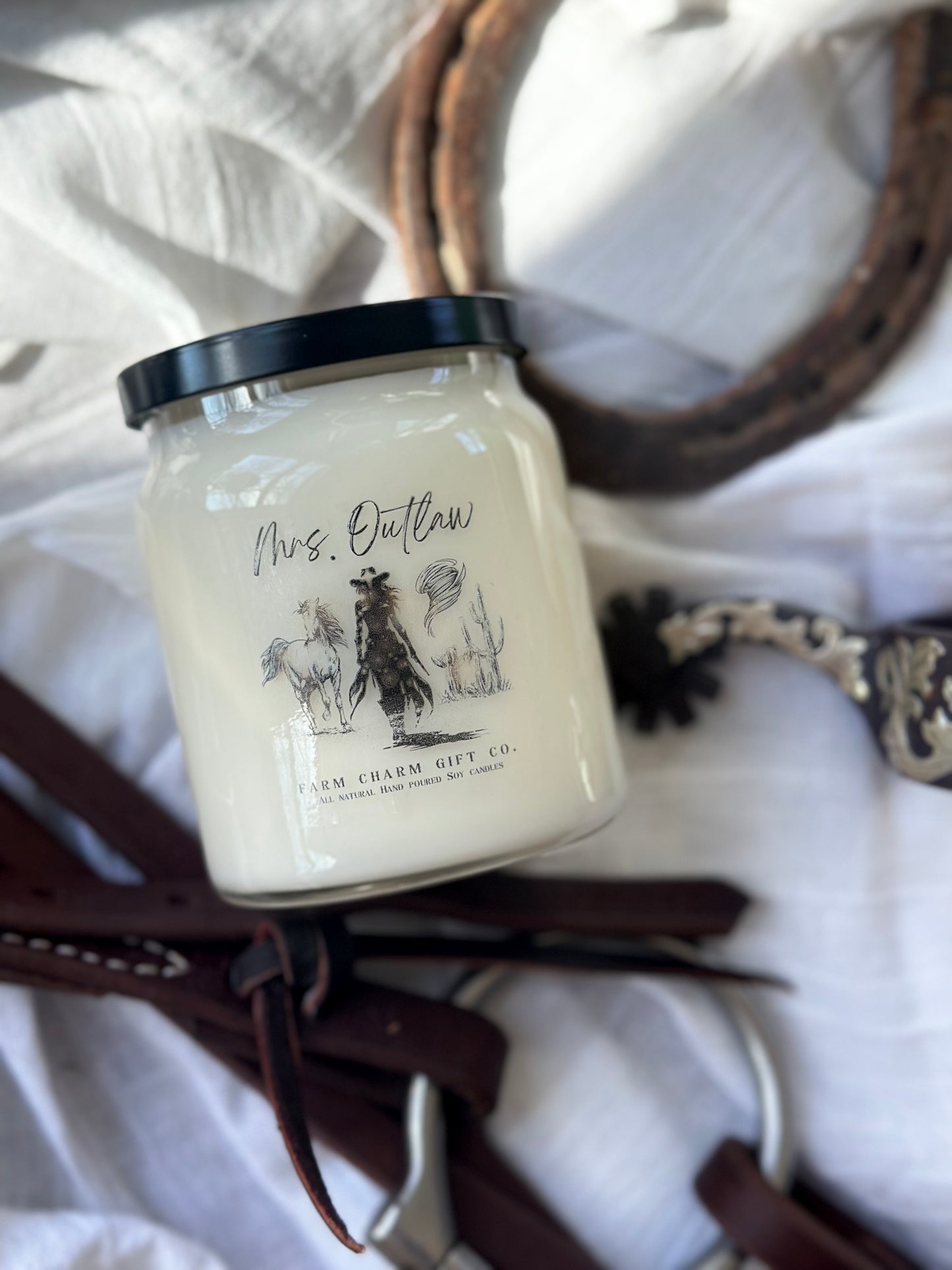 Mrs. Outlaw Natural Soy Candle