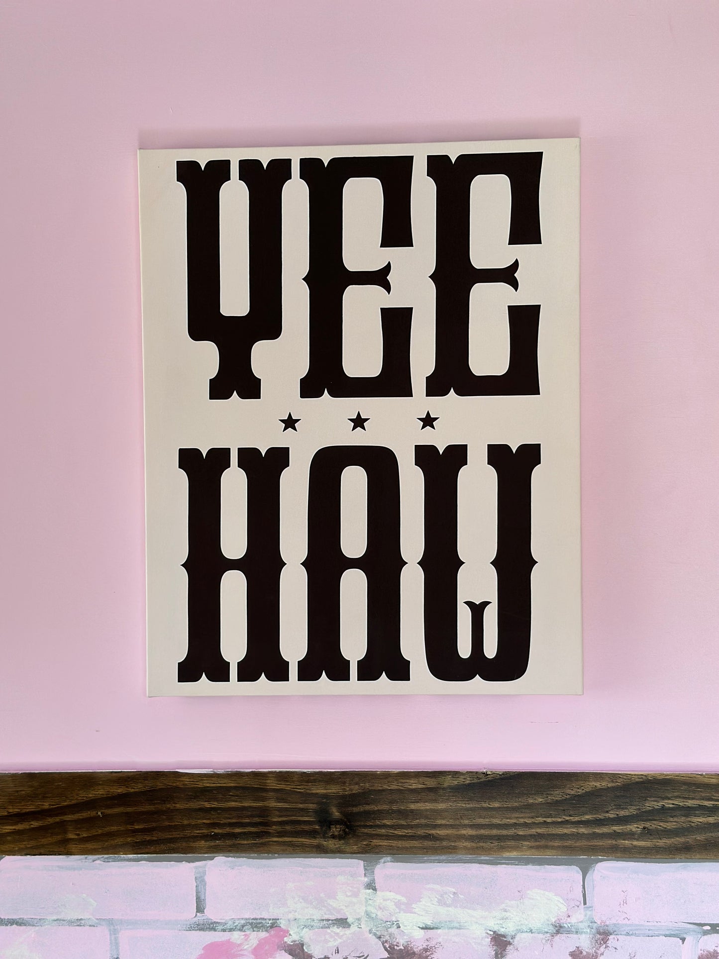 16”x20” Yee Haw Canvas Print
