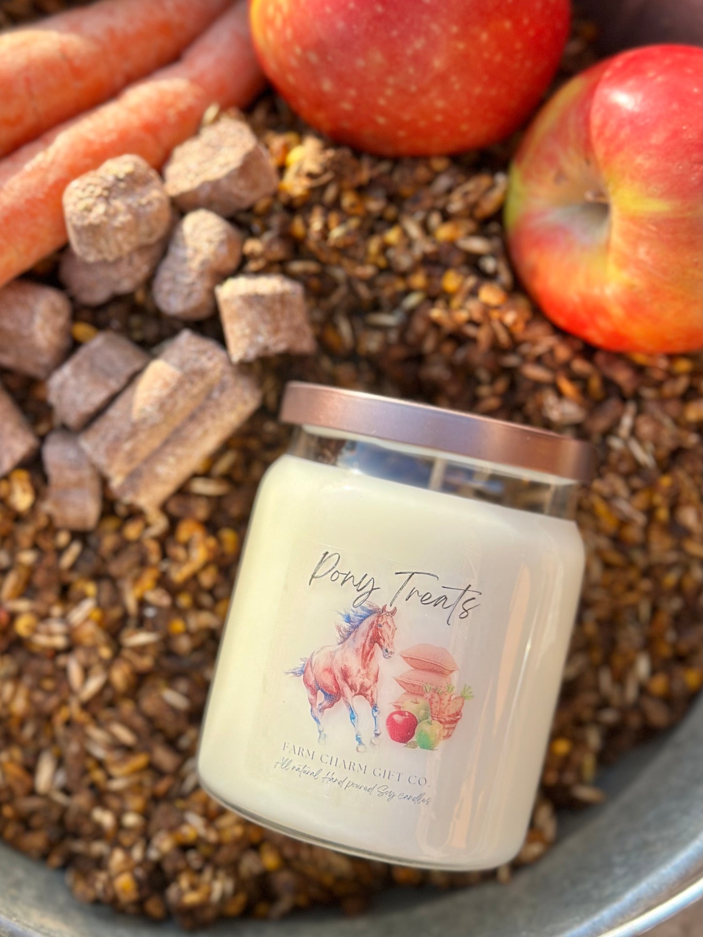 Pony Treats Natural Soy Candle