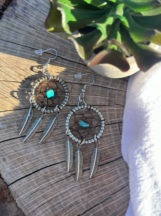 Large Dream Catcher Earrings