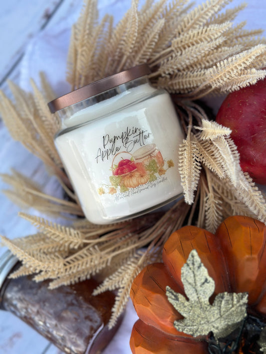 Pumpkin Apple Butter Natural Soy Candle