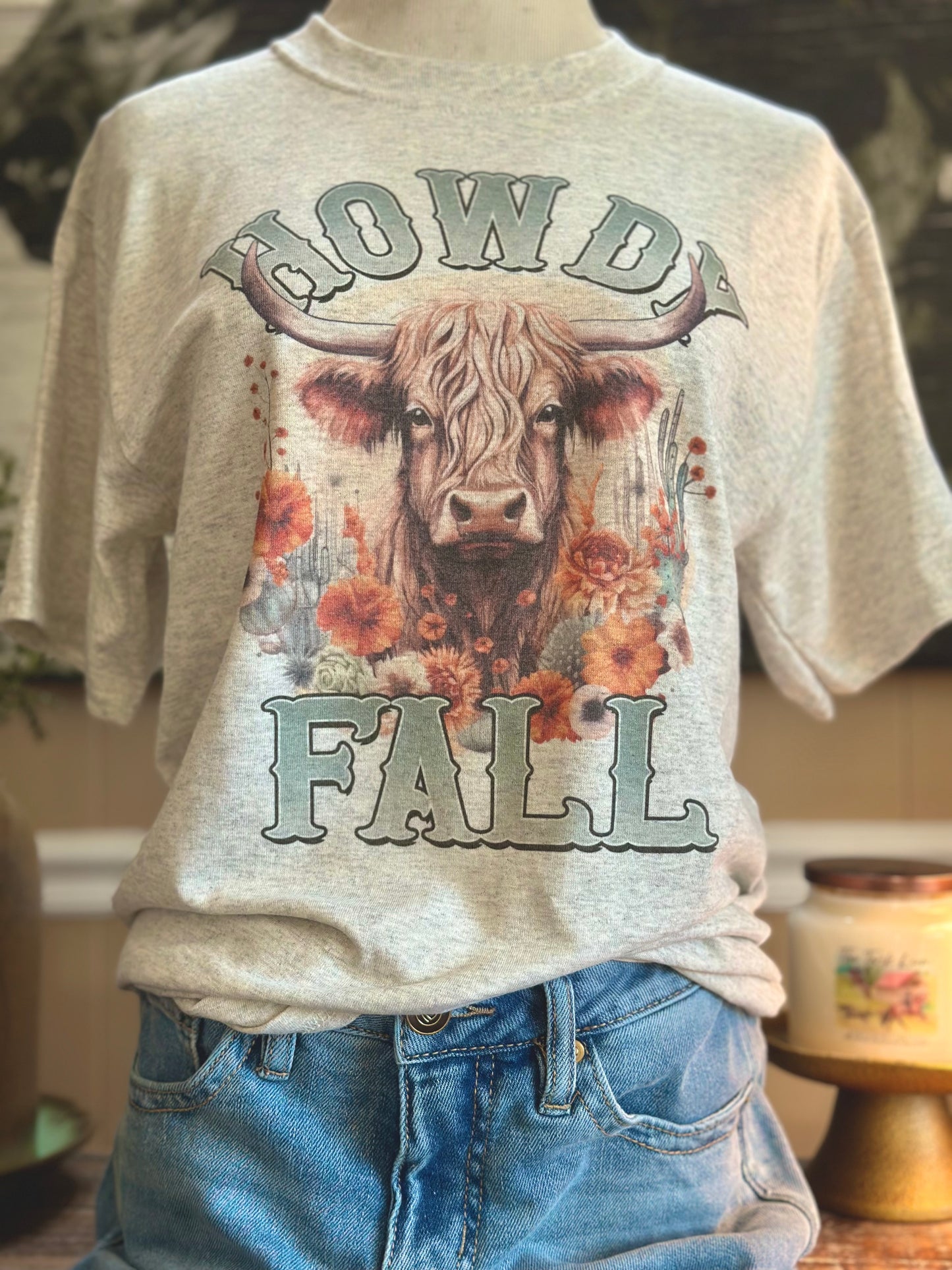 Howdy Fall Oversized T-Shirt