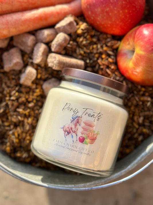 Pony Treats Natural Soy Candle