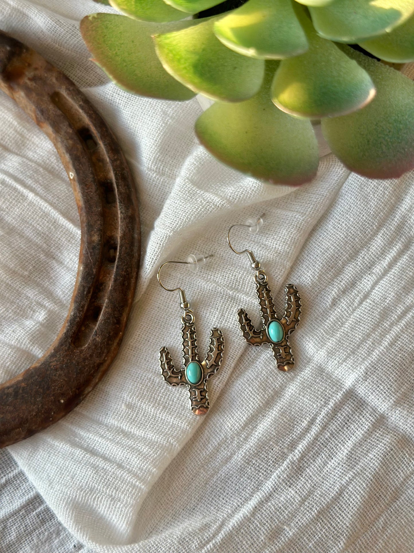 Cactus Charm Earrings