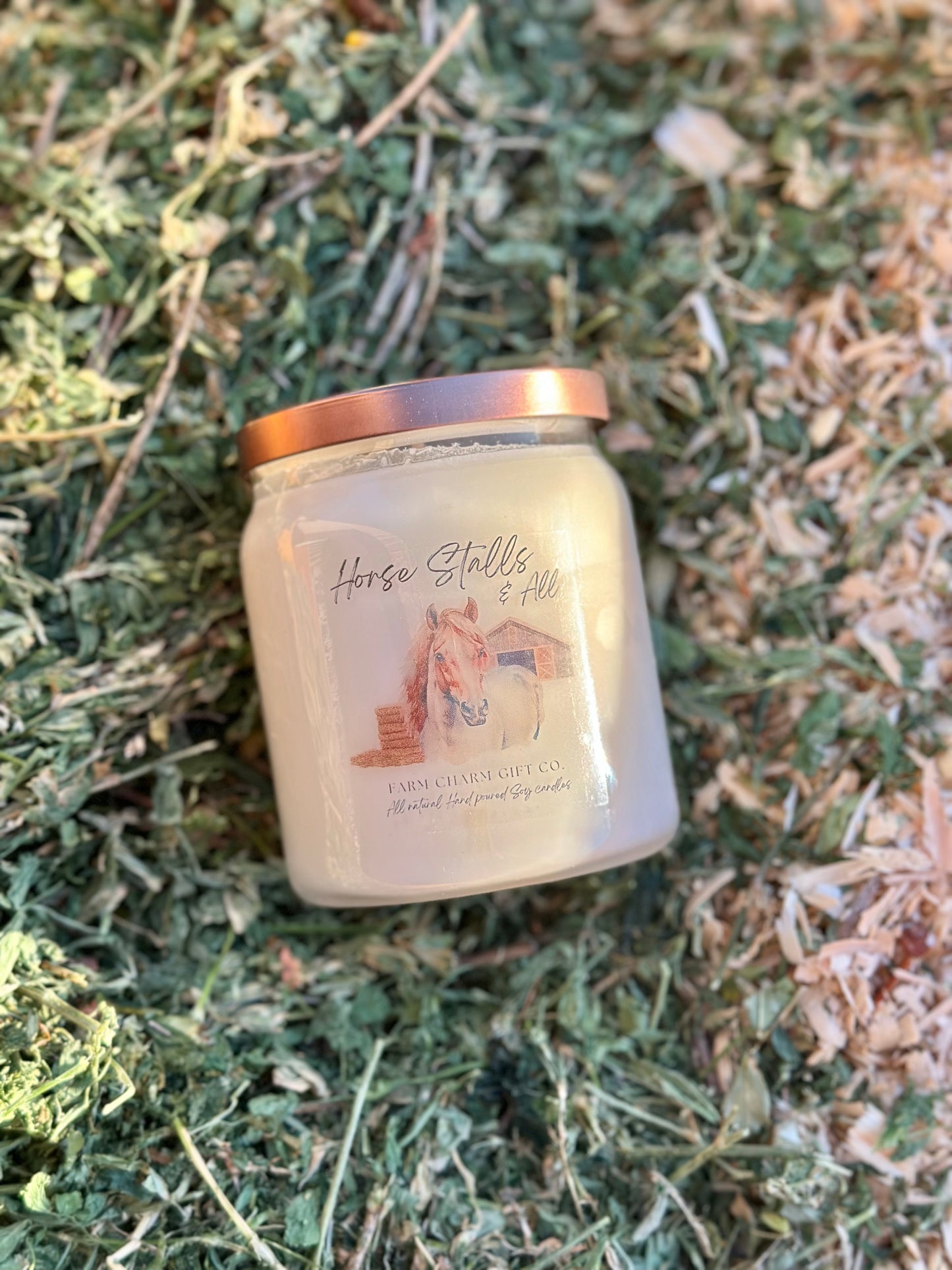 Horse Stalls & All Natural Soy Candle