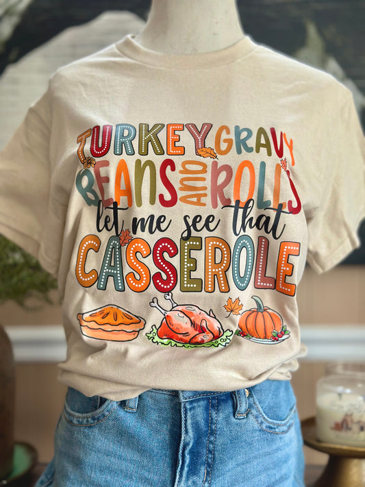 Turkey Gravy Beans & Rolls Graphic T-Shirt