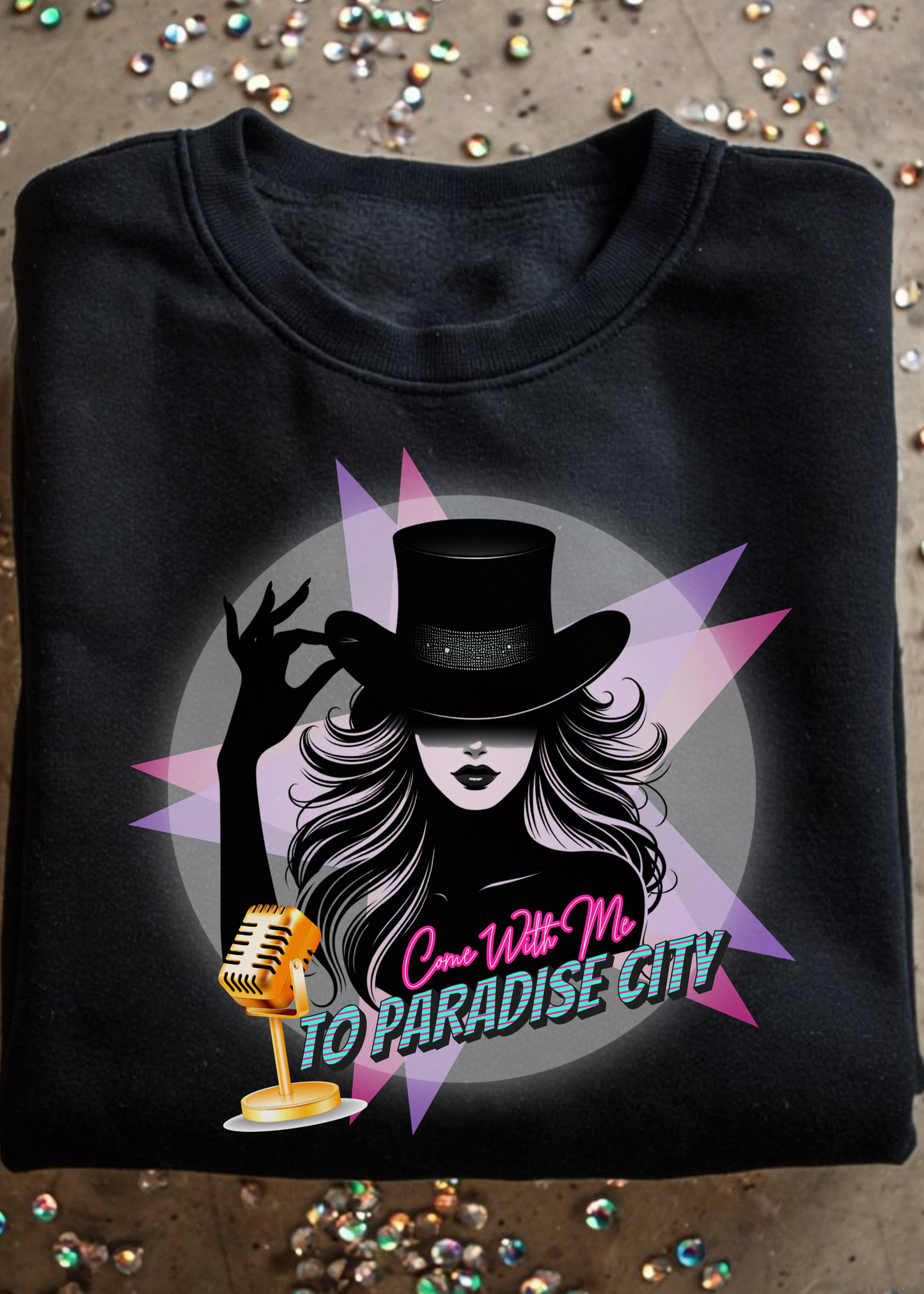 Come With Me To Paradise City DTF Print