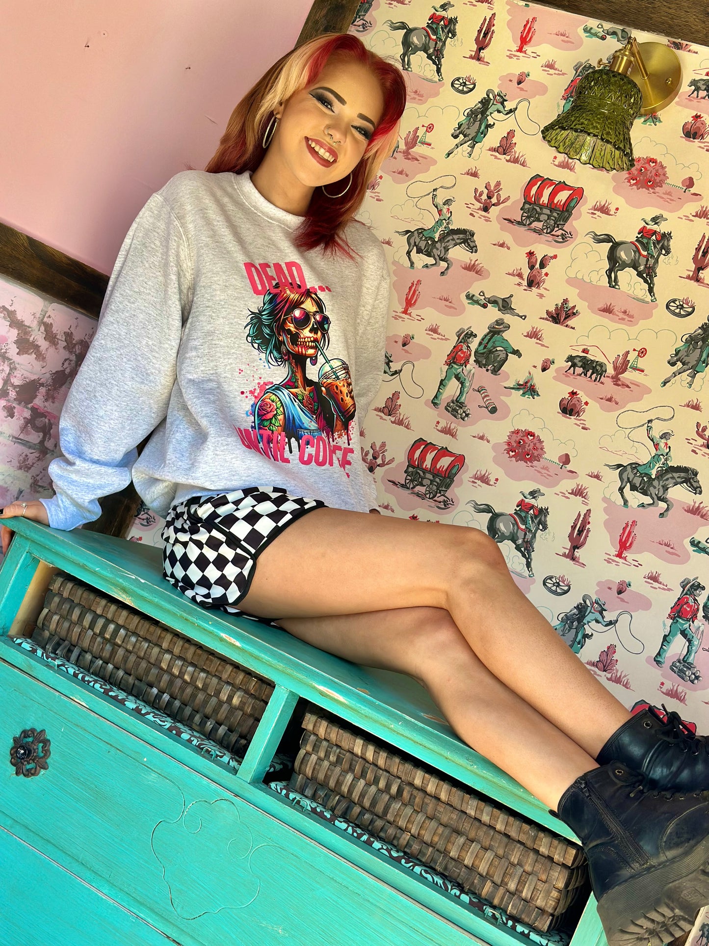 Dead… Until Coffee Sweatshirt