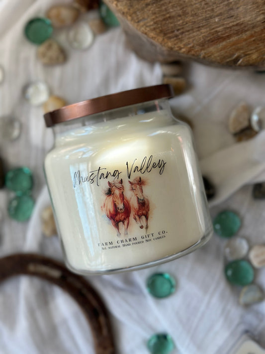 Mustang Valley Natural Soy Candle