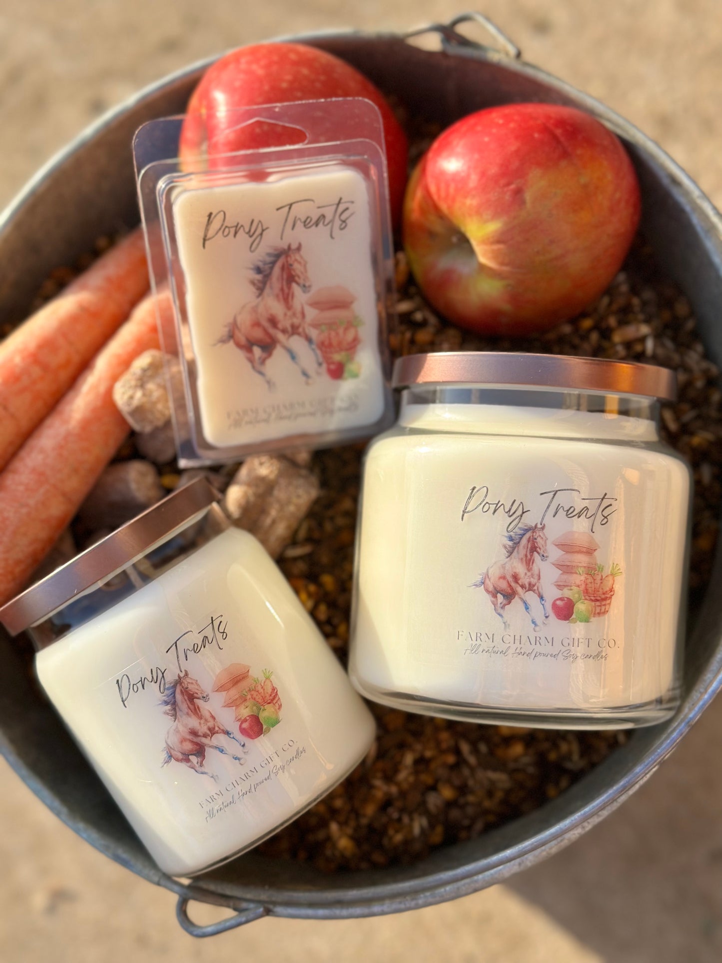 Pony Treats Natural Soy Candle