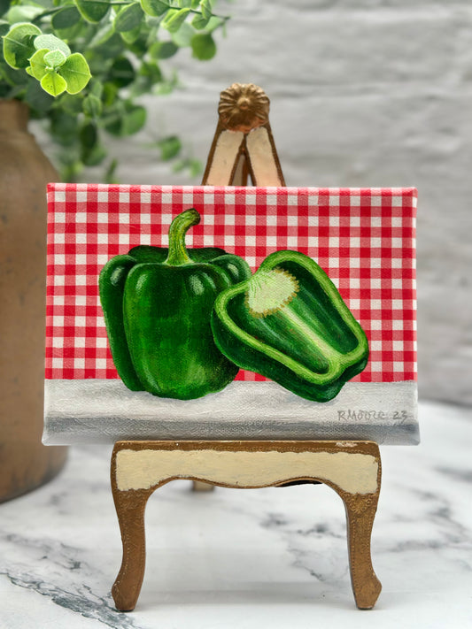 5”x7” Farmhouse Bell Peppers Painting