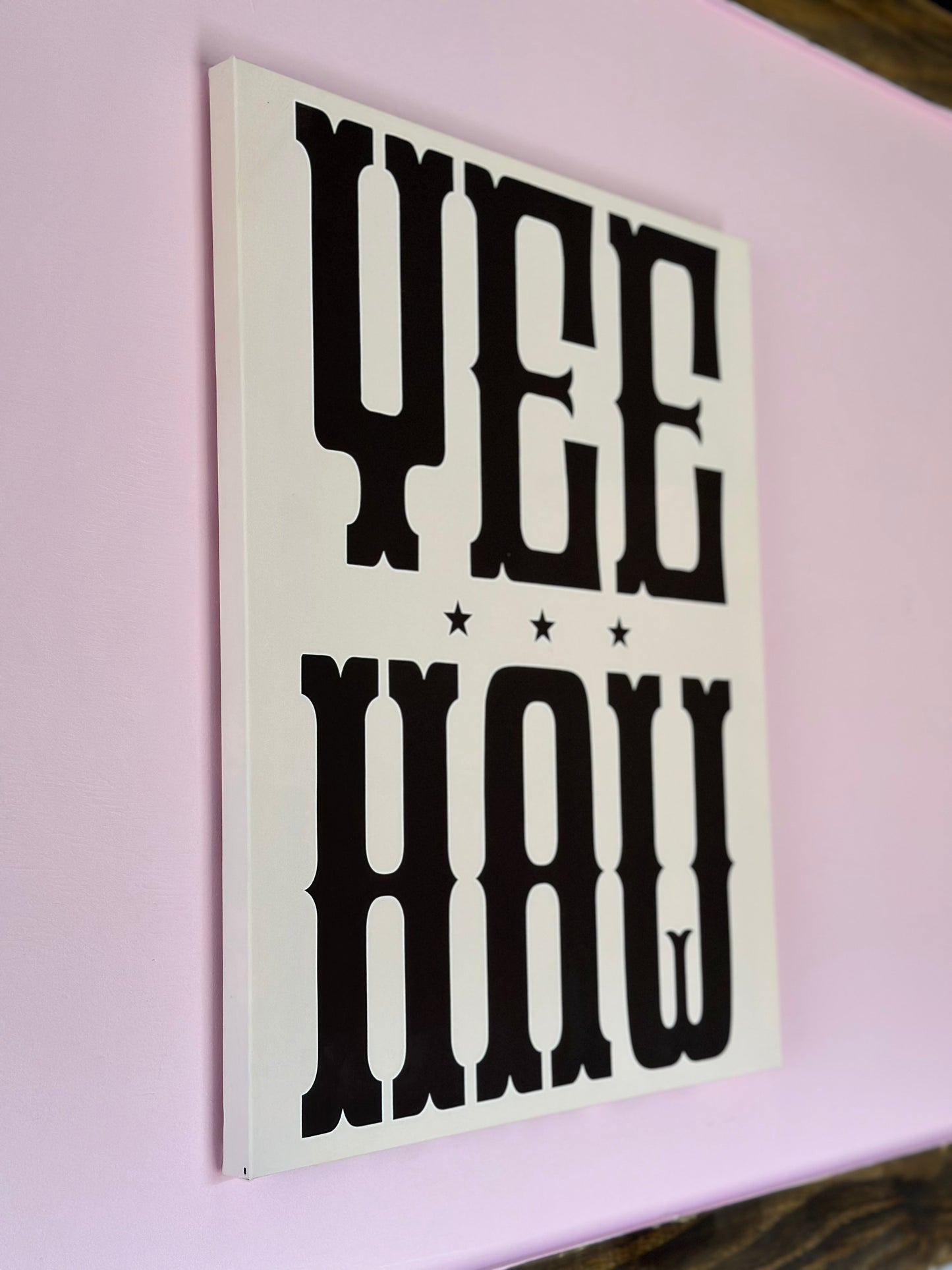 16”x20” Yee Haw Canvas Print