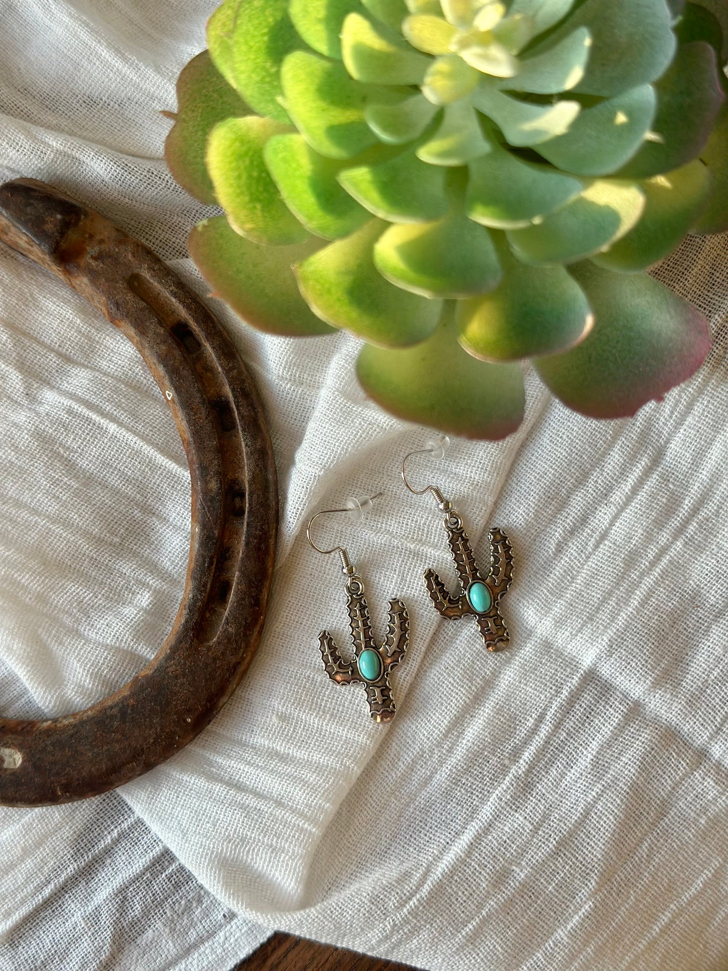 Cactus Charm Earrings