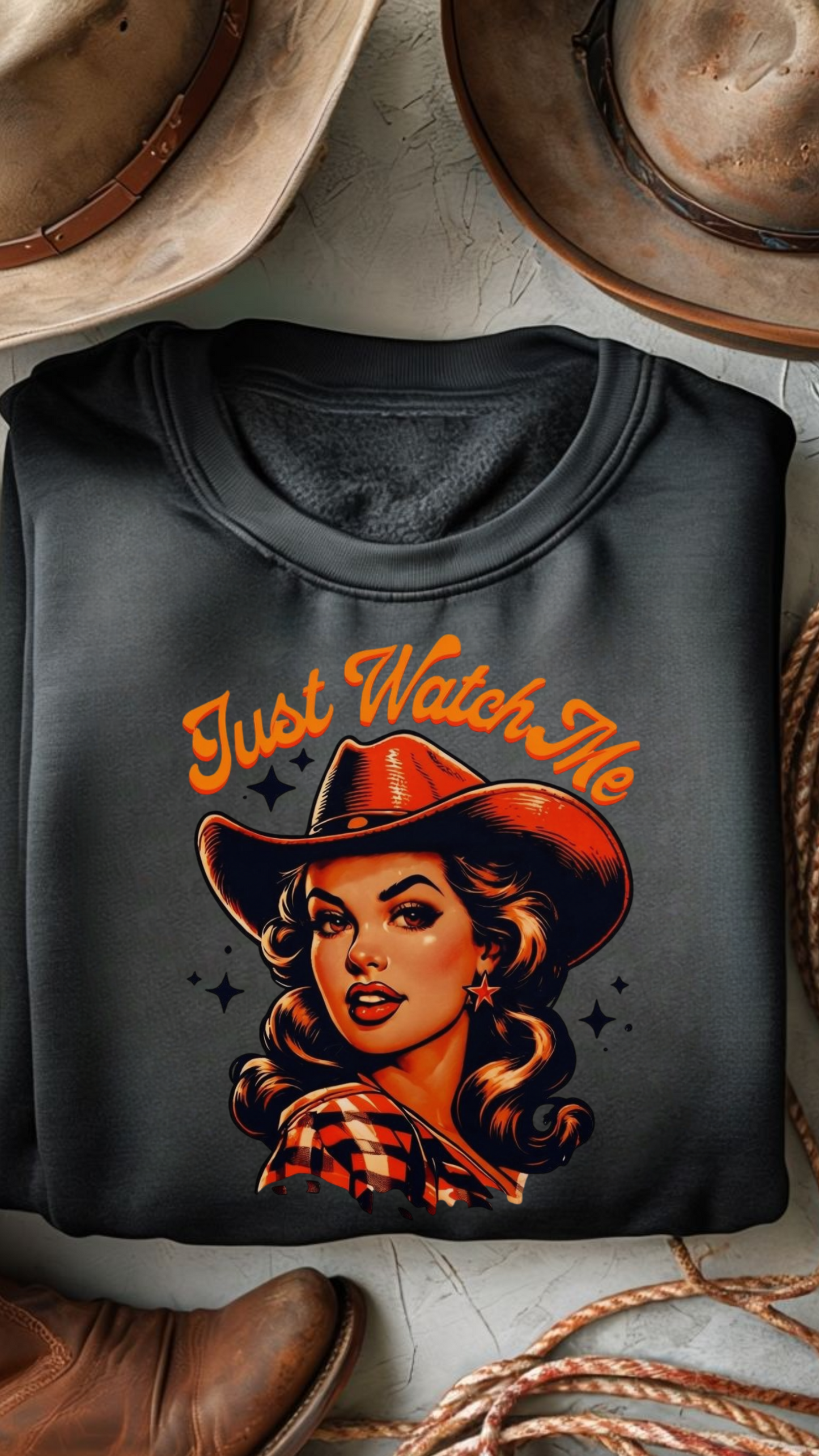 Just Watch Me DTF Print