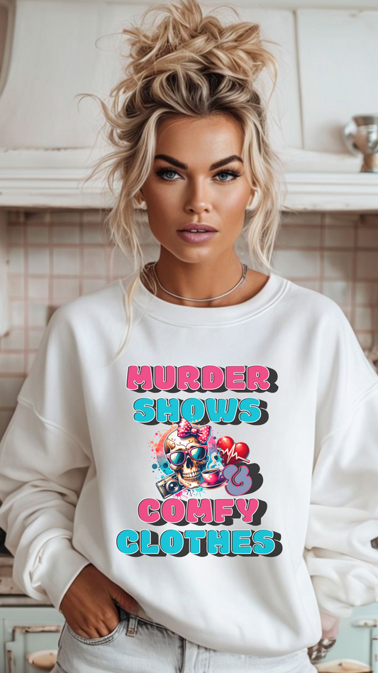 Murder Clothes & Comfy Clothes DTF Print